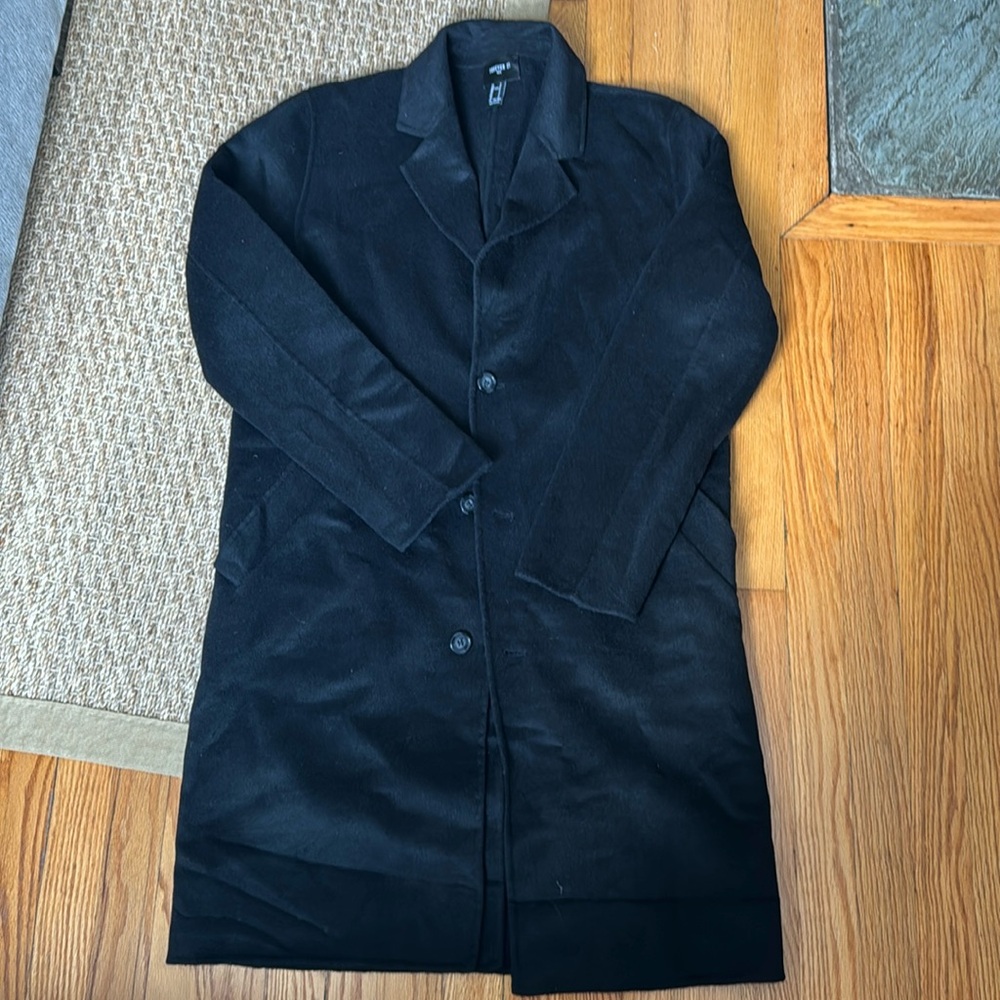 Black Men’s Peacoat